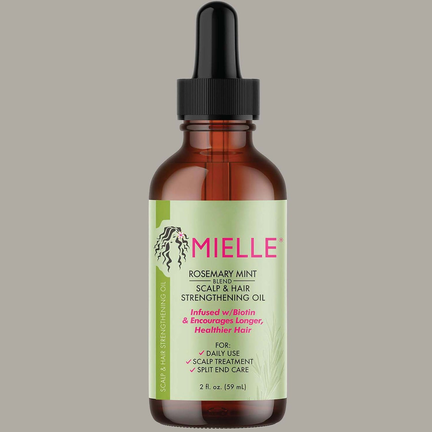 Rosemary Mint Hair Growth Essential Oil Scalp Treatment for Thinning Hair Strengthens & Nourishes Reduces Hair Fall